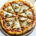 Chicken and Mushrooms Pizza
