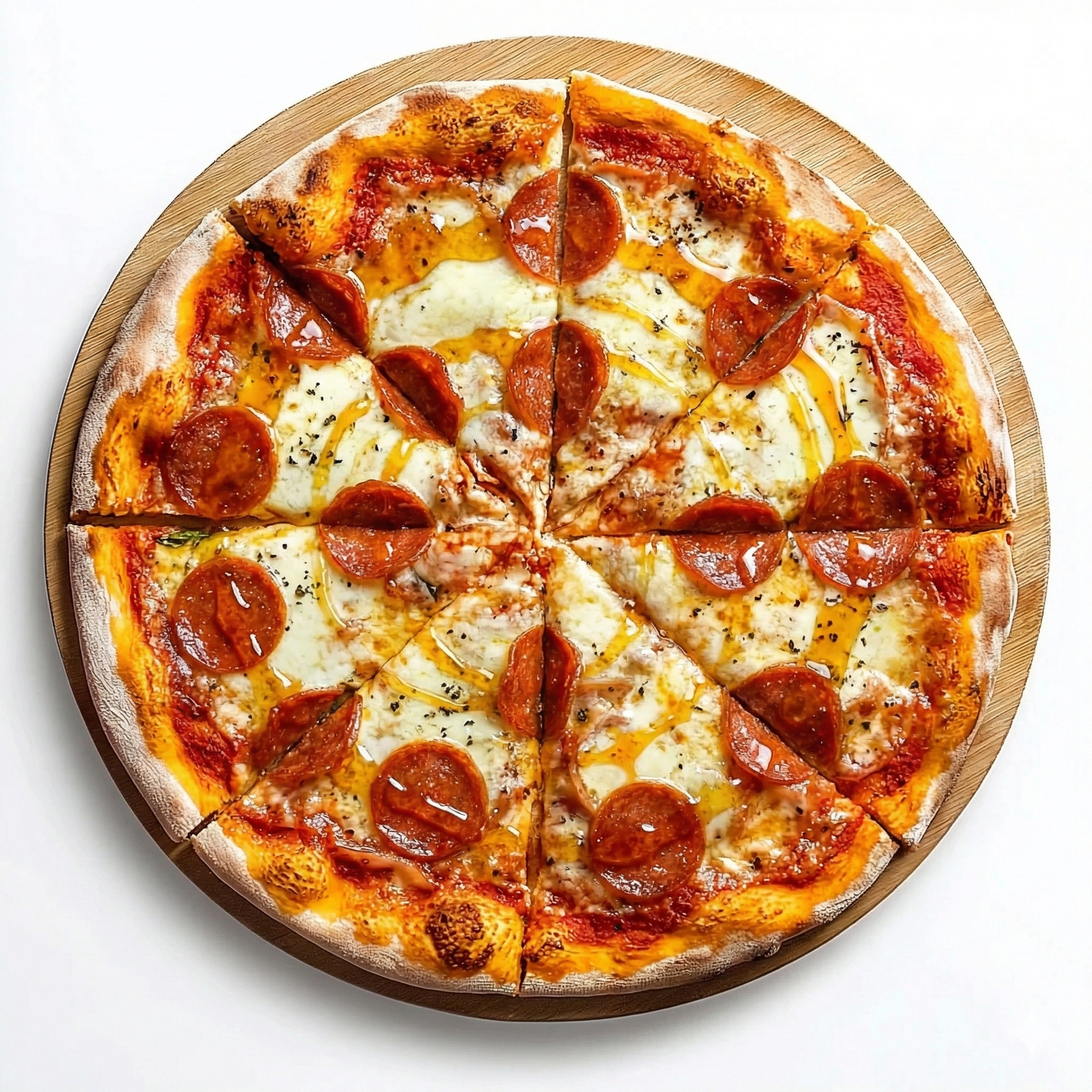 The Hot Honey Pepperoni Pizza