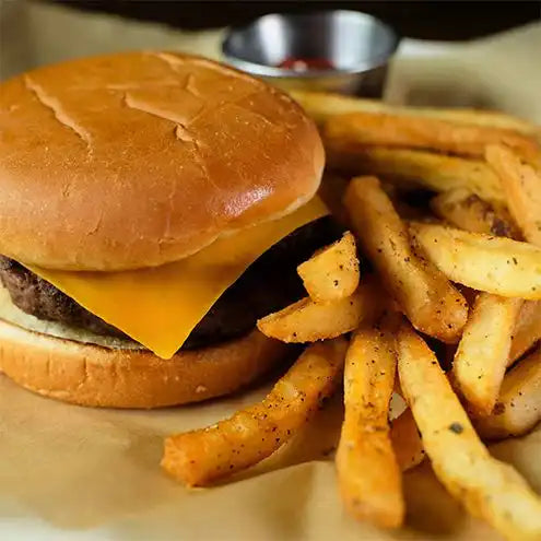 Kids Cheese Burger – Ben's Fire & Feast Sheffield
