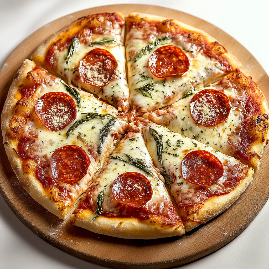 Spicy Solo Pepperoni Pizza