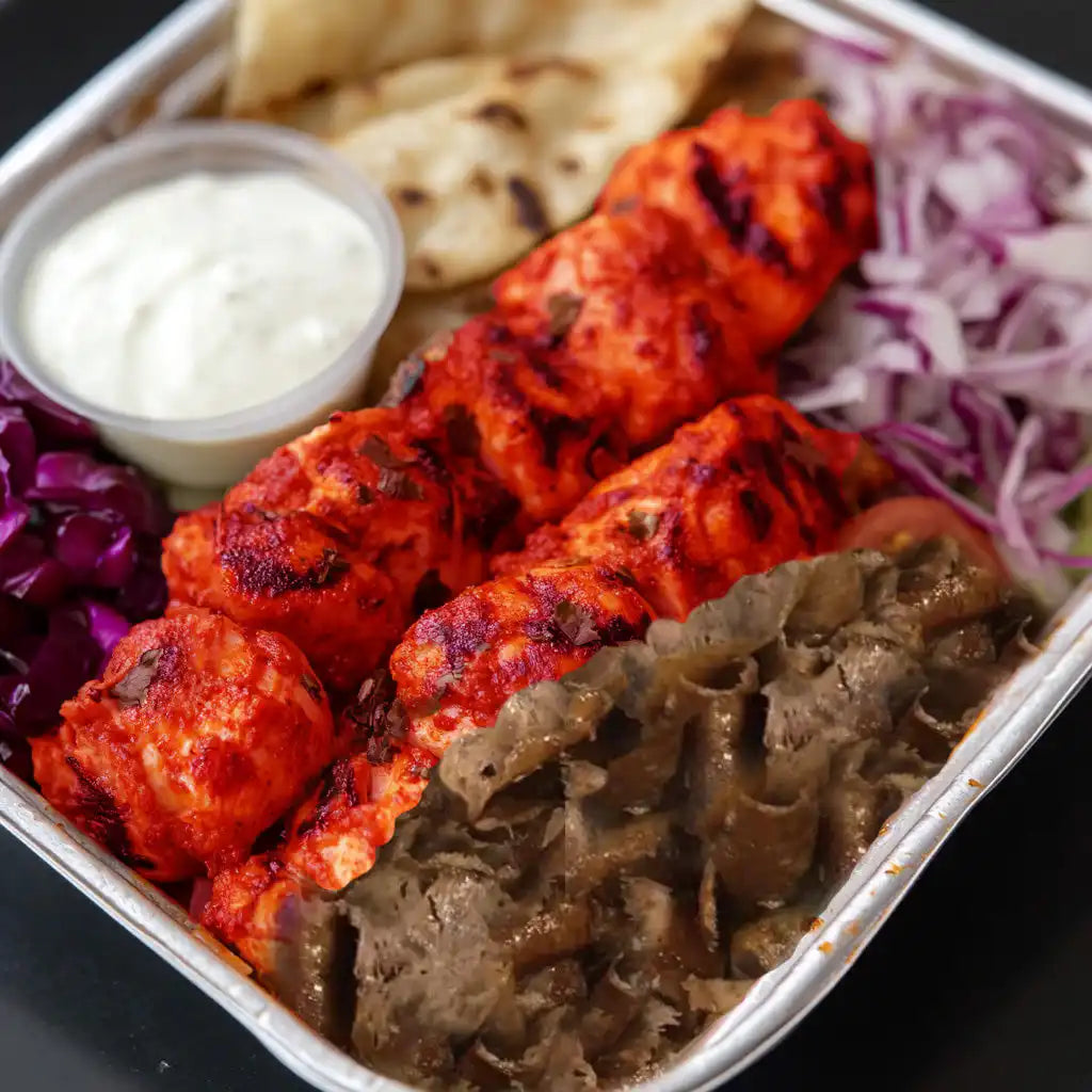 Chicken Tikka & Donner Mix Kebab – Ben's Fire & Feast Sheffield