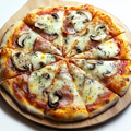 Ham and Mushrooms Pizza
