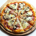 Ham and Mushrooms Pizza – Ben's Fire & Feast Sheffield