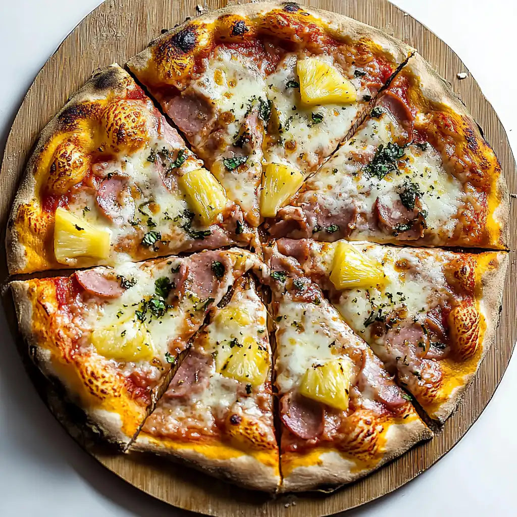 Hawaiian Ham and Pineapple Pizza – Ben's Fire & Feast Sheffield