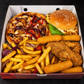 Spring Chicken Box on a near-black background – Ben’s Fire & Feast
