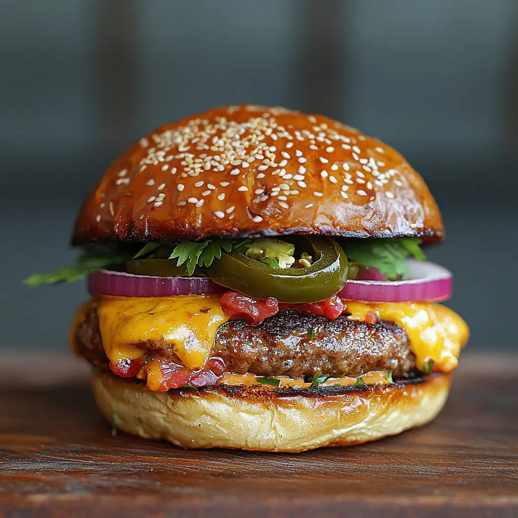 El Mexicano Smashed Burger – Ben's Fire & Feast Sheffield