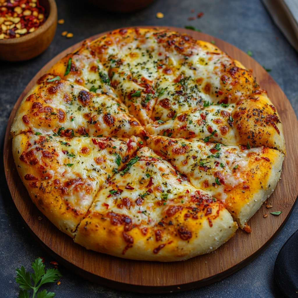 Garlic Bread Picante And Cheese