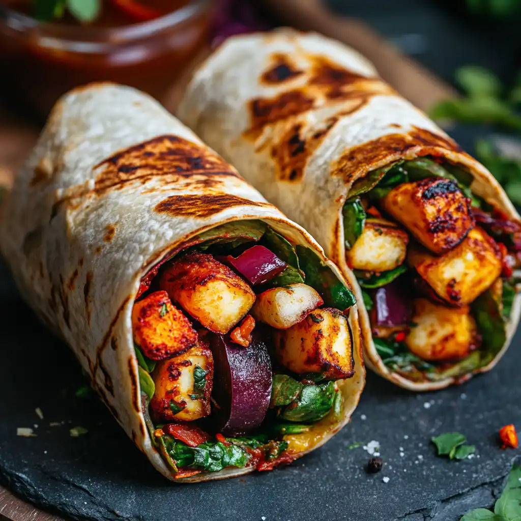 Veggie Slam Wrap – Ben's Fire & Feast Sheffield