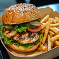 Grilled Chicken Fillet Burger