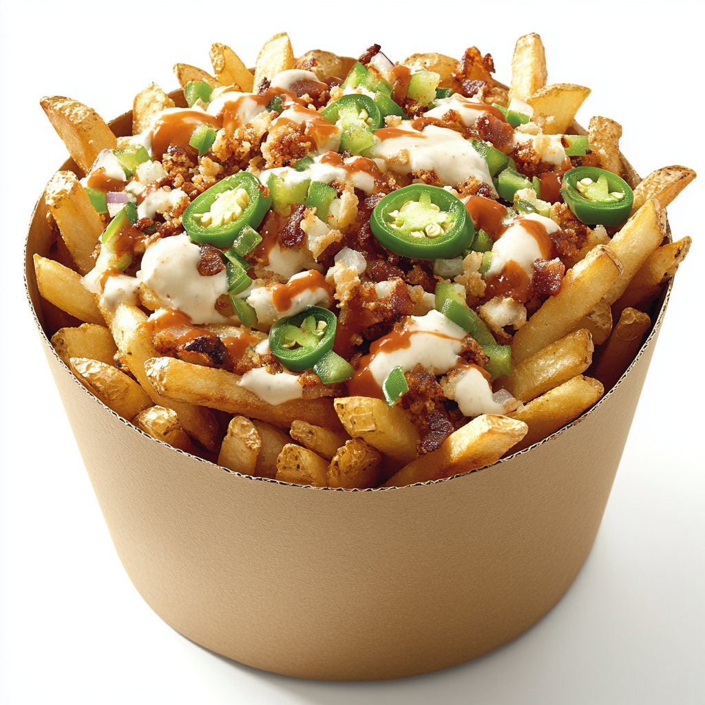 Fire Cracker Loaded Fries